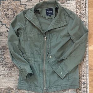 Madewell Women's Green Raincoat